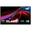 Hordozható Érintőképernyős Monitor Verbatim LIGHT 14" FHD 5000mAh Power Bankkal fekete 32088 - 2