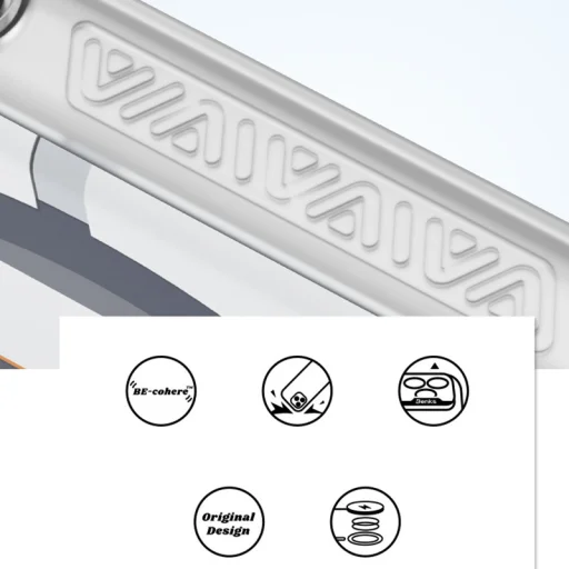  iPhone 17 Pro Fehér Benks Dynamic Magnetic Mecha tok (E069) (Kamera vezérlő gomb) tok - 8