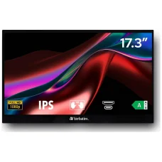 Verbatim Hordozható Érintőképernyős Monitor 15.6" Ultra HD 4K fekete 32238