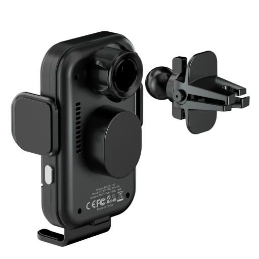 BWOO Automatikus 15W Vezeték Nélküli Töltő Autós Tartó ZJ137 - 3