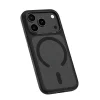  iPhone 17 Fekete Benks Magnetic Mist tok fém kerettel (0067) (Kamera Vezérlő Gomb) thumbnail