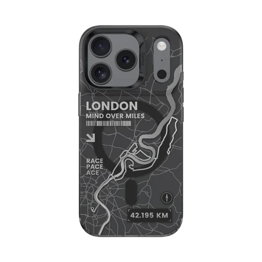  iPhone 17 Pro Benks Dinamikus Mágneses Város tok London (A069) (Kamera Vezérlő Gomb) tok - 1