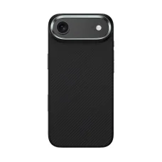  iPhone 17 Air fekete Benks Magnetic Armor Pro Kevlar tok Metal Frame 600D (A068) (Kamera vezérlő gomb)