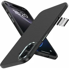 iPhone 17 Benks Mágneses Armor Pro Kevlar Tok Fém Keret 600D (A067) fekete (Kamera Vezérlő Gomb)