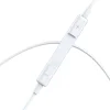 BWOO Vezetékes Fülhallgató Lightning Hangerőszabályzóval HF179 fehér thumbnail