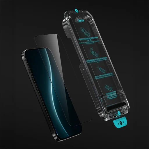  iPhone 17 Pro Max fekete Benks Edzett üveg Glass Warrior HD üvegfólia - 7