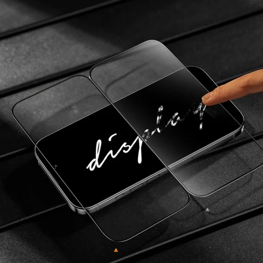  iPhone 17 Pro Max fekete Benks Edzett üveg Glass Warrior HD üvegfólia - 10