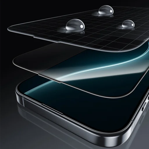  iPhone 17 Pro Max fekete Benks Edzett üveg Glass Warrior HD üvegfólia - 11