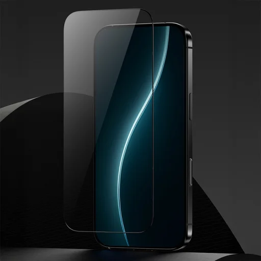  iPhone 17 Pro Max fekete Benks Edzett üveg Glass Warrior HD üvegfólia - 5