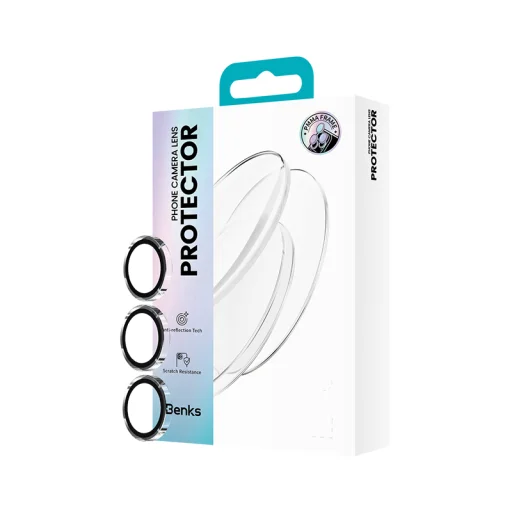  Samsung Galaxy Z Fold 7 Benks Edzett üveg Glass Warrior Lencsevédő kamera (3 darab lencse) átlátszó üvegfólia - 11