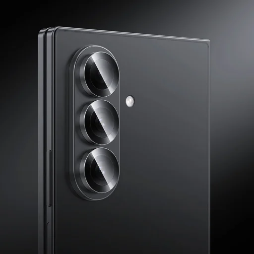  Samsung Galaxy Z Fold 7 Benks Edzett üveg Glass Warrior Lencsevédő kamera (3 darab lencse) átlátszó üvegfólia - 5