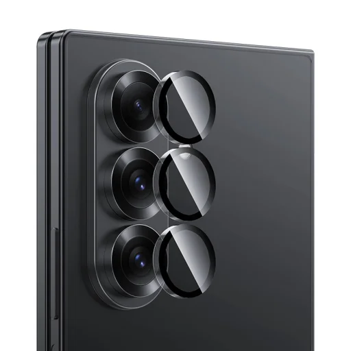  Samsung Galaxy Z Fold 7 Benks Edzett üveg Glass Warrior Lencsevédő kamera (3 darab lencse) átlátszó üvegfólia - 1