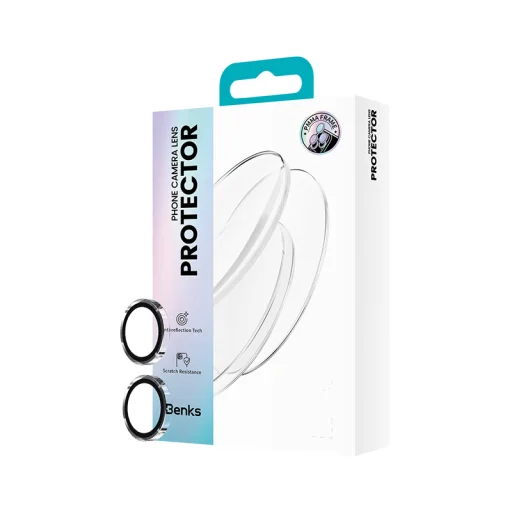 Benks Edzett üveg Glass Warrior Kamera Lencsevédő Samsung Galaxy Z Flip 7-hez (lencse 2 darab) átlátszó üvegfólia - 11