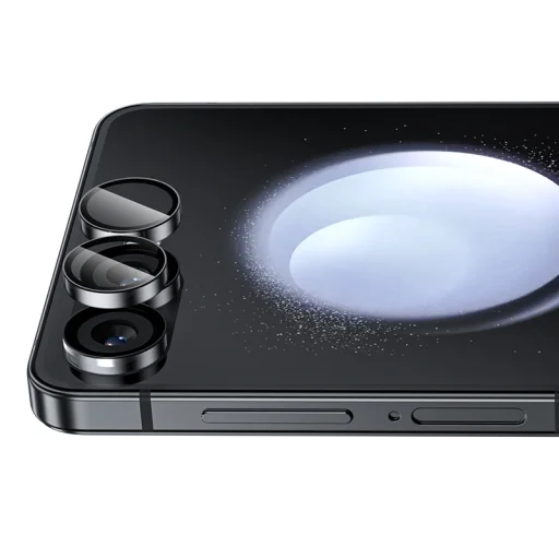 Benks Edzett üveg Glass Warrior Kamera Lencsevédő Samsung Galaxy Z Flip 7-hez (lencse 2 darab) átlátszó üvegfólia - 3