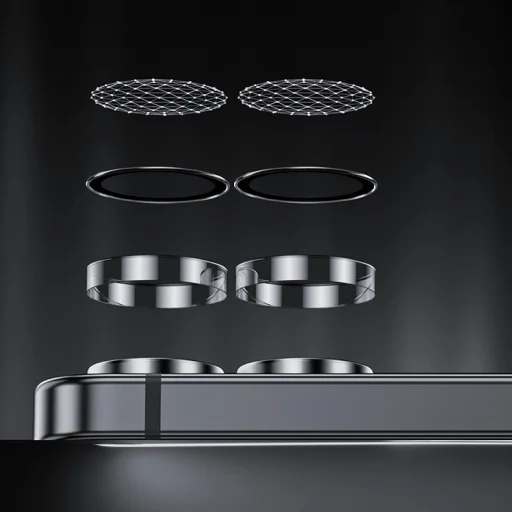 Benks Edzett üveg Glass Warrior Kamera Lencsevédő Samsung Galaxy Z Flip 7-hez (lencse 2 darab) átlátszó üvegfólia - 8