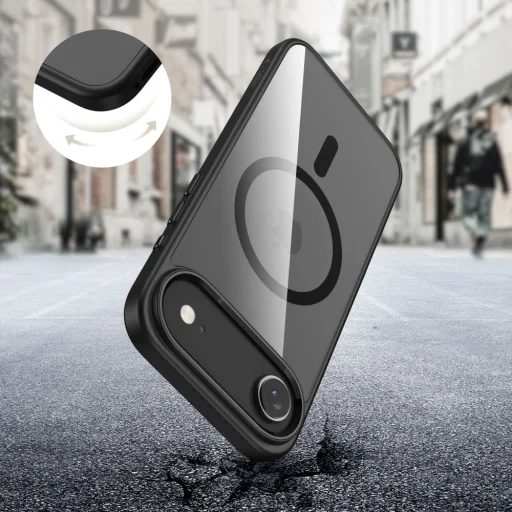  Iphone 17 Fekete/átlátszó Tech-protect Magmat Magsafe tok - 4