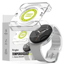 Ringke Tempered Glass Pro edzett üveg üvegfólia, 2 darabos csomag Samsung Galaxy Watch 8 (40 mm) átlátszó