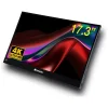 Verbatim Hordozható Érintőképernyős Monitor 17.3" Ultra HD 4K fekete 32239