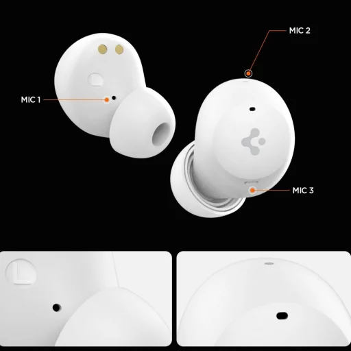Spigen Sa2401 Anc Pro In-Ear Fülhallgató Fehér - 6