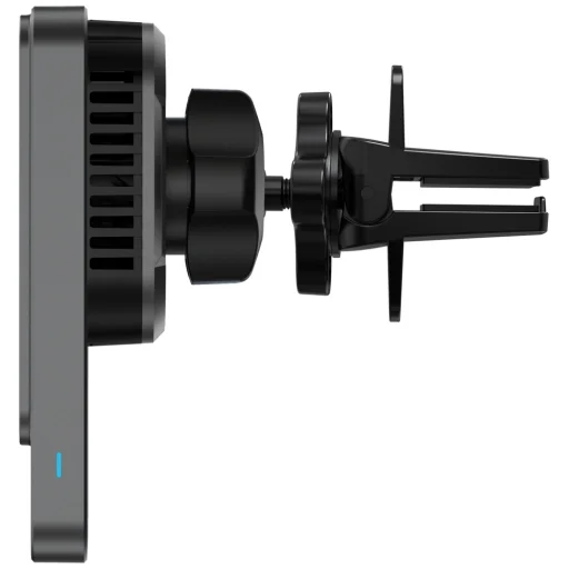 Vezeték nélküli töltős autós telefontartó Verbatim n Drive 15W RGB CND-03 fekete ezüst - 4