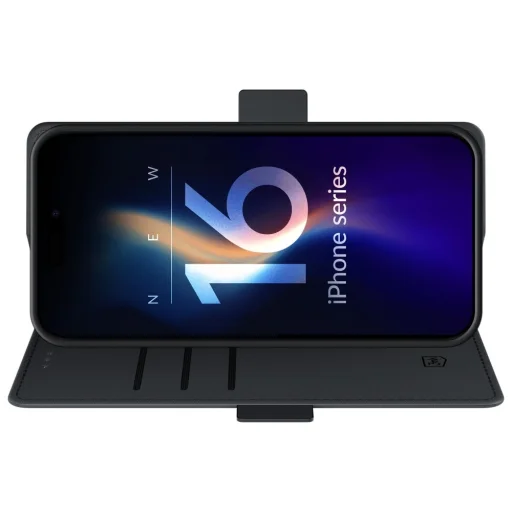  Apple iPhone 17 Fekete 3MK fliptok - 3
