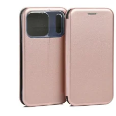  iPhone 17 Pro Rózsaarany Beline fliptok mágneses tok
