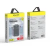 AWEI PowerBank P89K 10000mAh 38.5W fekete/fekete + PD/Lightning kábelek - 2