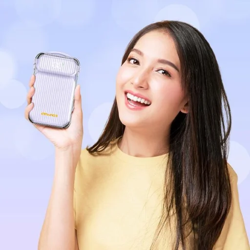 AWEI PowerBank P89K 10000mAh 38.5W fekete/fekete + PD/Lightning kábelek - 4