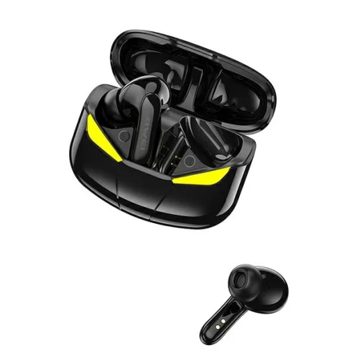 AWEI Bluetooth 5.0 T35 TWS vezeték nélküli fülhallgató + dokkolóállomás gaming fekete - 2