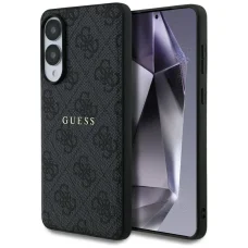 Guess 4G Gyűrűs Classic Logo MagSafe Samsung Galaxy S25 Edge fekete tok