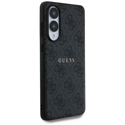 Guess 4G Gyűrűs Classic Logo MagSafe Samsung Galaxy S25 Edge fekete tok - 4