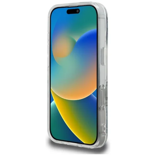  iPhone 16 Pro átlátszó Karl Lagerfeld IML Multi K&C Head Pattern tok - 5