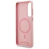 Karl Lagerfeld Szilikon Kétfejű és Körtéri MagSafe Samsung Galaxy S25 Edge pink tok thumbnail