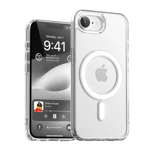 Mercury Jelhard MagSafe iPhone 16e átlátszó tok - 1