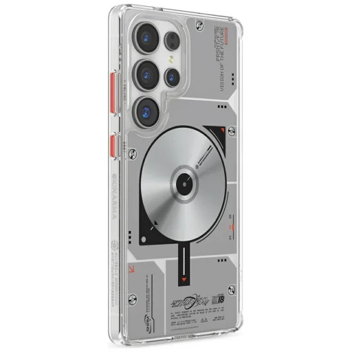  Samsung Galaxy S25 Ultra átlátszó Case Skinarma Nova MagSafe tok - 1