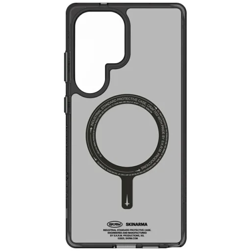  Samsung Galaxy S25 Ultra fekete Skinarma Saido MagSafe tok - 3