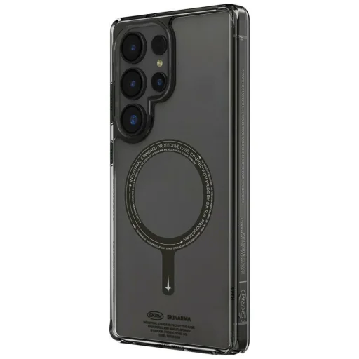  Samsung Galaxy S25 Ultra fekete Skinarma Saido MagSafe tok - 1