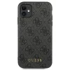 Guess GUHCN61G4GFGR iPhone 11 6,1" szürke tok 4G Metal Gold Logo thumbnail
