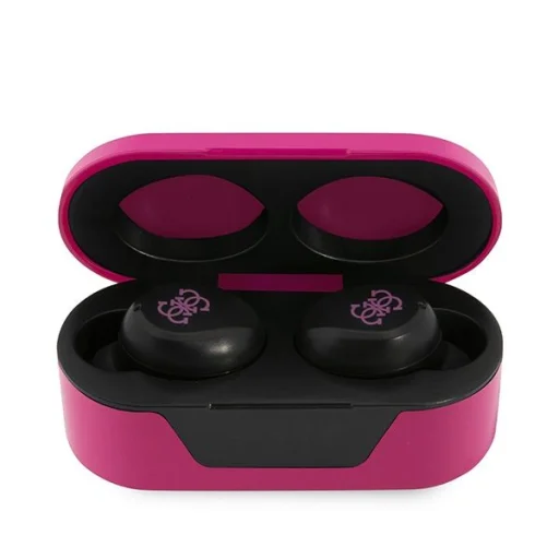 Guess GUTWST31EK TWS Bluetooth fülhallgató + magenta dokkoló állomás - 3