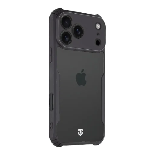  Apple iPhone 17 Pro Max átlátszó/fekete Tactical Quantum Stealth tok - 2