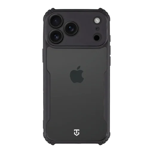  Apple iPhone 17 Pro Max átlátszó/fekete Tactical Quantum Stealth tok - 1