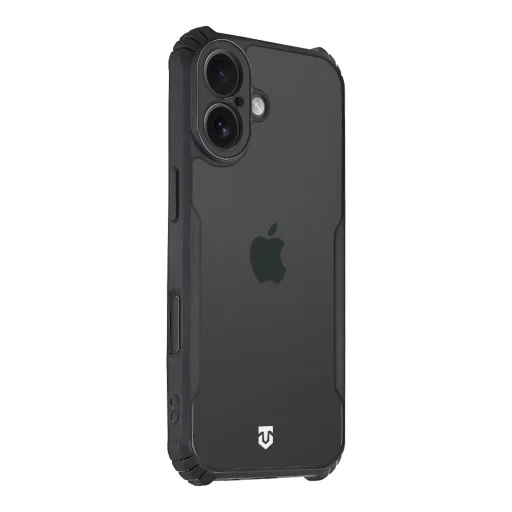  Apple iPhone 17 átlátszó/fekete Tactical Quantum Stealth tok - 2