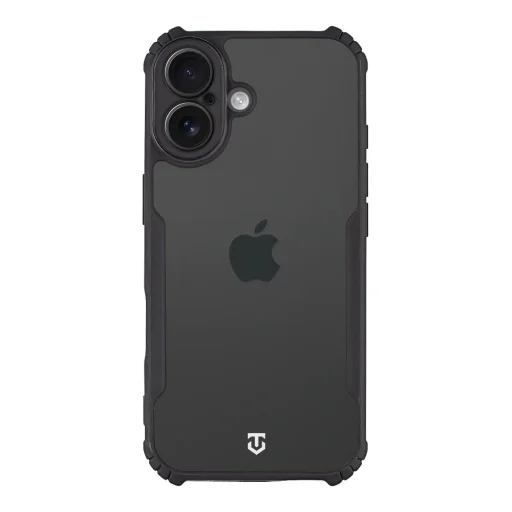  Apple iPhone 17 átlátszó/fekete Tactical Quantum Stealth tok - 1