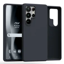  Samsung Galaxy S25 Ultra sötétkék Mercury Szilikon tok