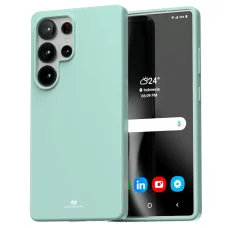  Samsung Galaxy S25 Ultra Mentazöld Mercury Soft tok