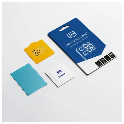  Apple iPhone 17 Pro Max 3MK Lens Pro FullCover kameravédő üvegfólia - 5