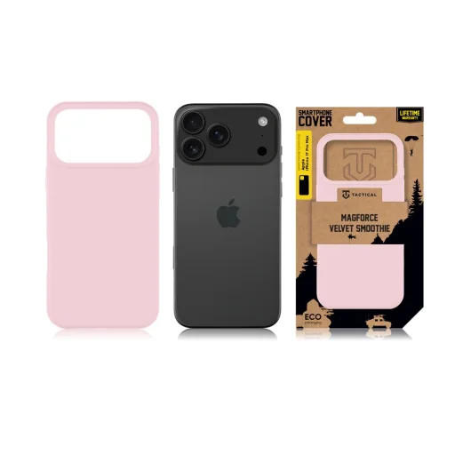  Apple iPhone 17 Pro Max Combat Pink Tactical MagForce Velvet Smoothie tok - 5