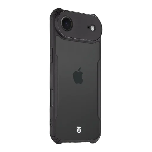  Apple iPhone 17 Air Átlátszó/Fekete Tactical Quantum Stealth tok - 2