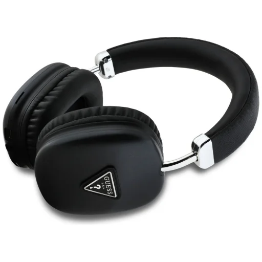 Guess Bluetooth 5.3 Metallic Triangle Logo fekete fejhallgató - 3