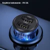USAMS C31 autós töltő 3A 2xUSB-A Gyors Töltés kék CC162CC02 (US-CC162) thumbnail